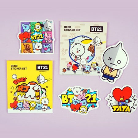 BT21 DECO STICKER SET VER.2