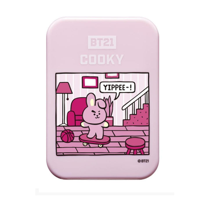 MUSIC PLAZA Goods COOKY BT21 OFFICIAL CONTACT LENSES CASE SET