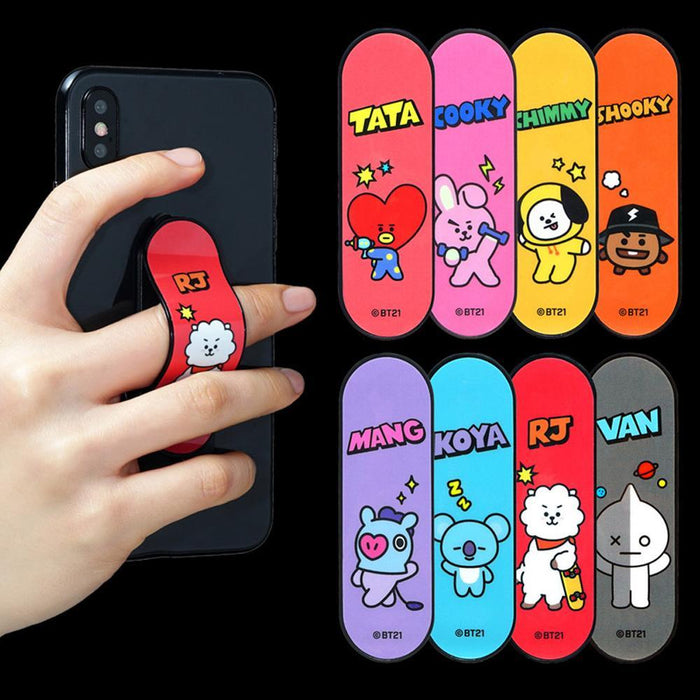 MUSIC PLAZA Goods TATA BT21 [ PHONE HOLDER STICK ] OFFICIAL MD