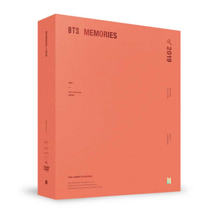 방탄소년단 | BTS [ MEMORIES OF 2019 ] DVD