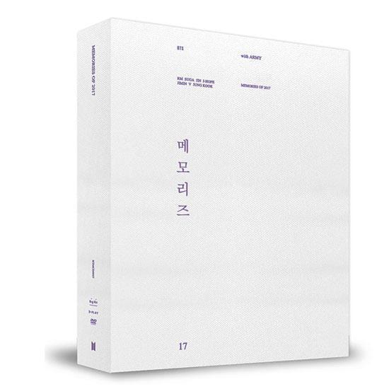 MUSIC PLAZA DVD BTS | 방탄소년단 | 2017 MEMORIES DVD  5DVD+Photobook