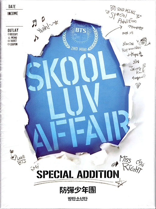 방탄소년단 | BTS 2ND MINI ALBUM [ SKOOL LUV AFFAIR ] SPECIAL ADDITION