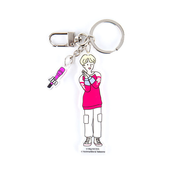 BTS WORLD BTS STORY ACRYLIC KEYRING