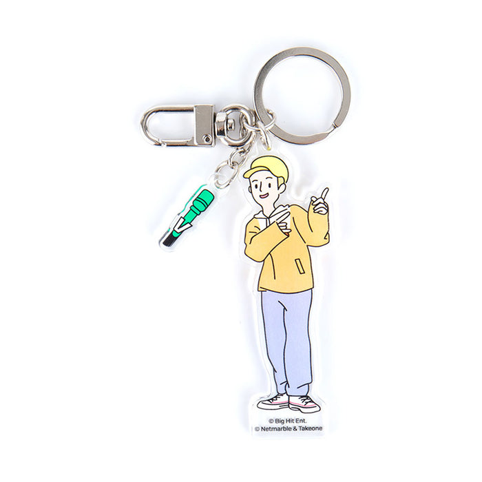 BTS WORLD BTS STORY ACRYLIC KEYRING