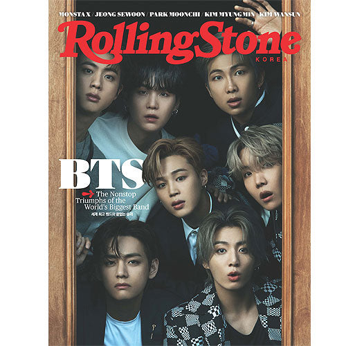 롤링스톤 코리아 | ROLLING STONE KOREA 2021 ISSUE 02 [ BTS ]– Music Plaza