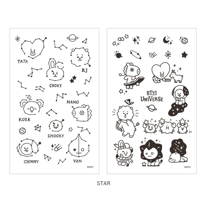 BT21 TATTOO STICKER