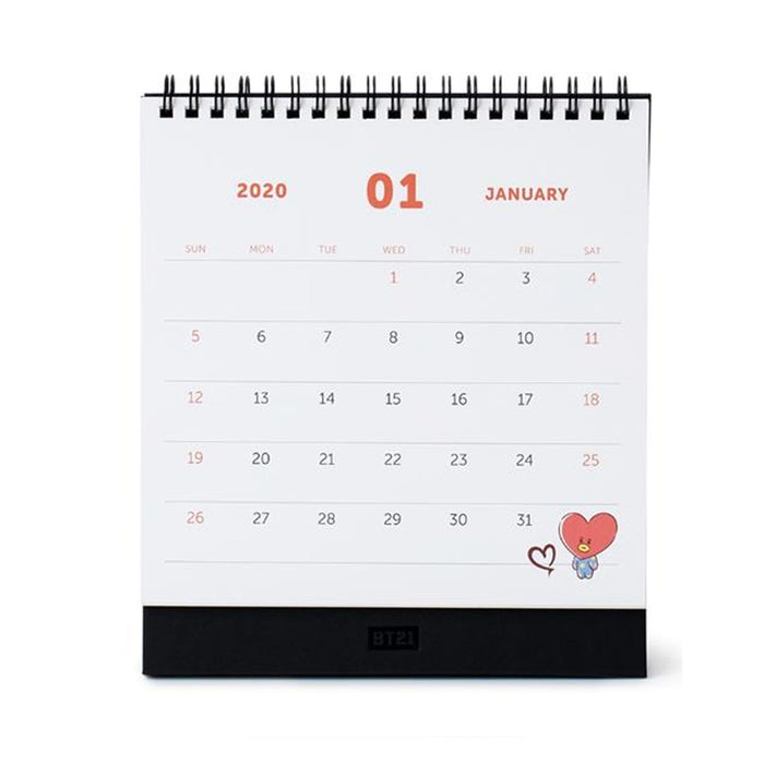 LINEFRIENDS BTS 2020 DESK CALLENDAR