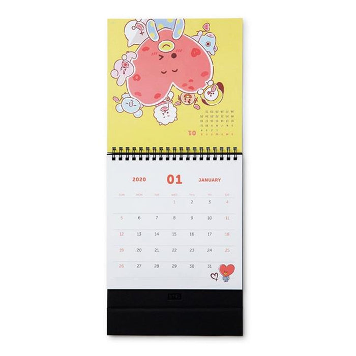 LINEFRIENDS BTS 2020 DESK CALLENDAR