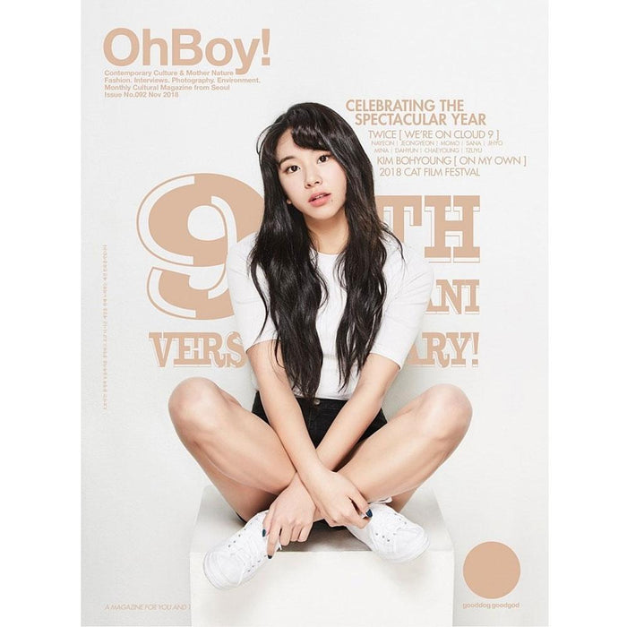 MUSIC PLAZA Magazine CHAEYONG TWICE | OhBoy! | 9TH ANNIVERSARY FULL MAGAZINE [ TWICE ] INSIDE 20 PAGE