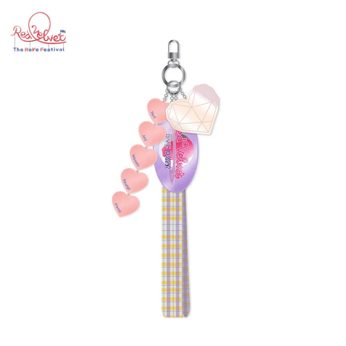 레드벨벳 | RED VELVET [ THE REVE FESTIVAL: DAY 2 ] HEART CHARM KEYCHAIN + PHOTO TAG