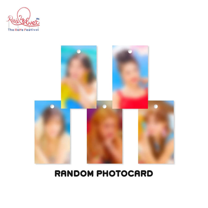 레드벨벳 | RED VELVET [ THE REVE FESTIVAL: DAY 2 ] HEART CHARM KEYCHAIN + PHOTO TAG