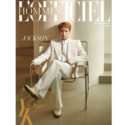 로피시엘 옴므 | L'OFFICIEL HOMMES 2021 S/S [ JACKSON ] YK EDITION