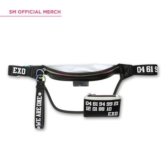 MUSIC PLAZA Goods EXO | 엑소 | SM Official Fanny Pack With Card Wallet