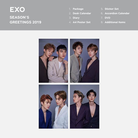 MUSIC PLAZA Photo Book EXO SEASON'S GREETINGS 2019