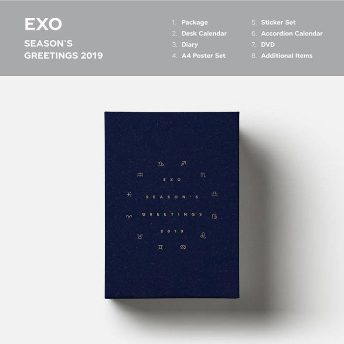 MUSIC PLAZA Photo Book EXO SEASON'S GREETINGS 2019