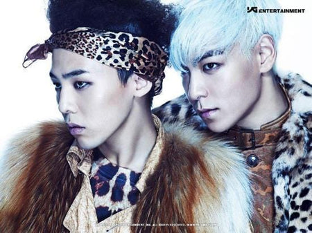 MUSIC PLAZA Poster G-Dragon + TOP | 지드래곤 & 탑 | 36.25" X 23.5" POSTER