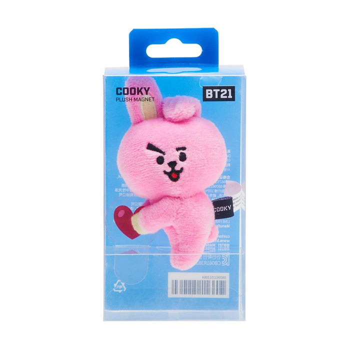 MUSIC PLAZA Goods TATA BT21 OFFICIAL GOODS [ PLUSH MAGNET ] * BTS