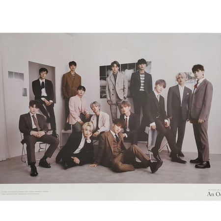 SEVENTEEN 3RD ALBUM [ AN ODE ] GROUP POSTER  | POSTER ONLY