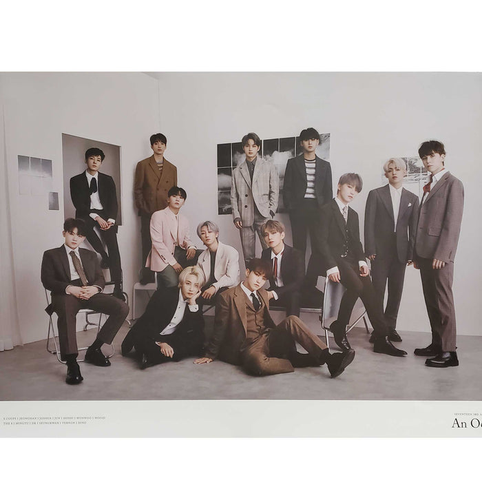 SEVENTEEN 3RD ALBUM [ AN ODE ] GROUP POSTER  | POSTER ONLY