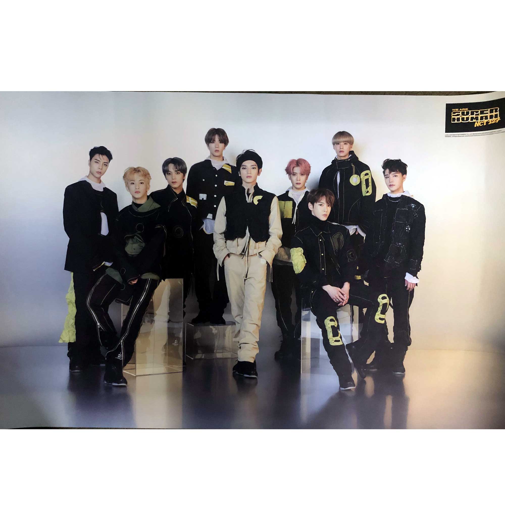 엔시티127 Nct 127 4th Mini Album We Are Superhuman Poster Only Music Plaza 2367