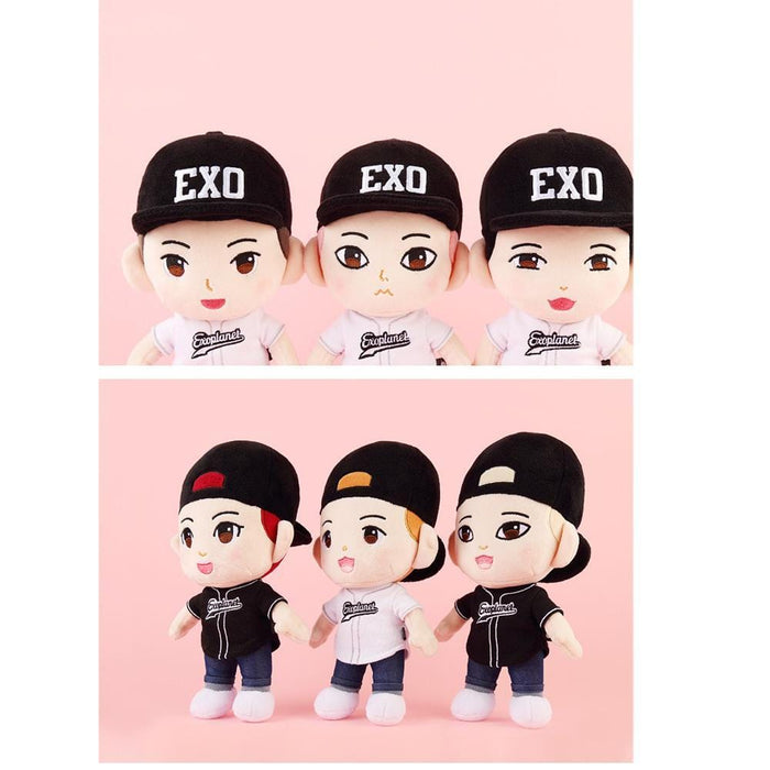 MUSIC PLAZA Goods XIUMIN EXO OFFICIAL PLUSH DOLL | DOLL + T-SIRTS+ HOOD | SM OFFICIAL GOODS