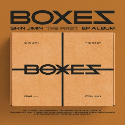 Shin Jimin Boxes (1st EP) CD