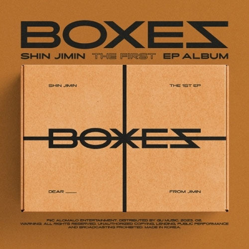 신지민 | shin jimin 1st ep album [ boxes ]