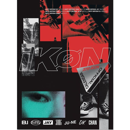 MUSIC PLAZA Photo Book 아이콘 | IKON 2019 OFFICIAL CALENDAR