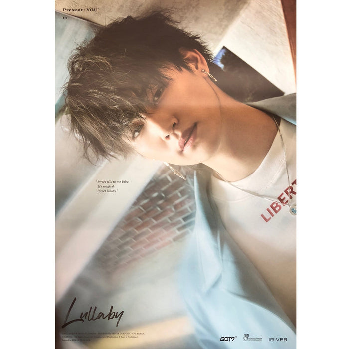 MUSIC PLAZA Poster JB 갓세븐 | GOT7 | 3RD ALBUM [ PRESENT : YOU ] | POSTER IN MAILING TUBE