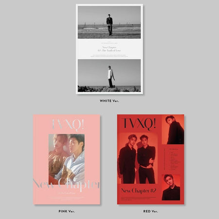 MUSIC PLAZA CD WHITE 동방신기 | TVXQ [ NEW CHAPTER #2: THE TRUTH OF LOVE ] 15th ANNIVERSARY SPECIAL ALBUM