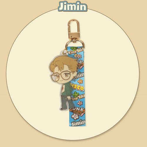 방탄소년단 | BTS [ TINYTAN ] DYNAMITE ACRYLIC STRAP KEYRING