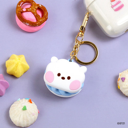 BT21 MININI MACARON KEYRING Music Plaza