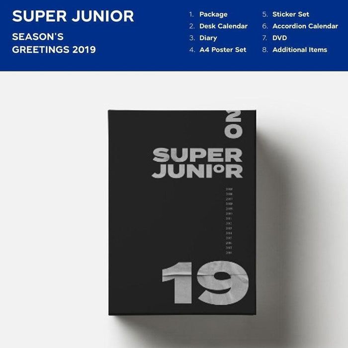 MUSIC PLAZA Photo Book SUPER JUNIOR SEASON'S GREETINGS 2019