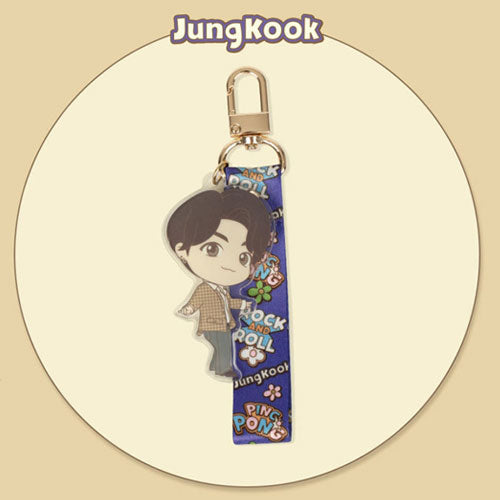 방탄소년단 | BTS [ TINYTAN ] DYNAMITE ACRYLIC STRAP KEYRING