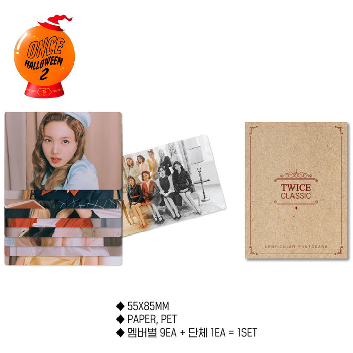 TWICE Classic sale Lenticular Photocard Set