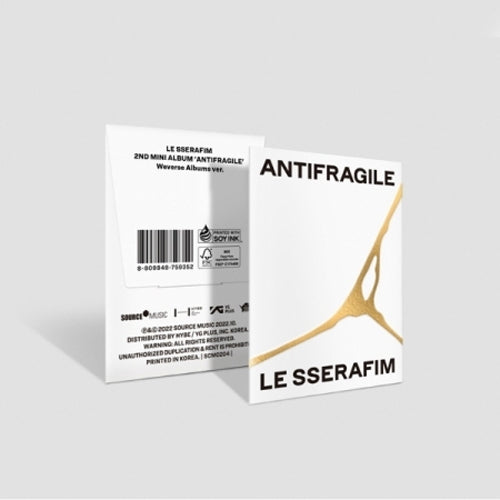 르세라핌 | LE SSERAFIM 2ND MINI ALBUM [ ANTIFRAGILE ] WEVERSE ALBUM VER.