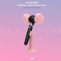 BLACKPINK K-POP Goods LIGHT STICK Ver.2 LIMITED EDITION + Photocard +  Holder HAU