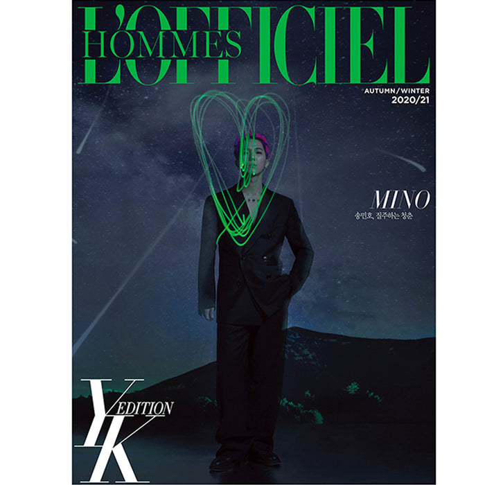 로피시엘 옴므 | L'OFFICIEL HOMMES 2020 F/W [ SONG MINO ] YK EDITION