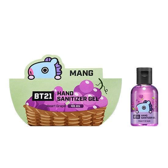 BT21 X OLIVE YOUNG HAND SANITIZER GEL [ MANG / HEART GRAPE ]