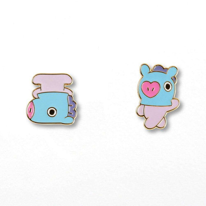 MUSIC PLAZA Goods MANG BT21 PIN BADGE VER.2 | OFFICIAL MD