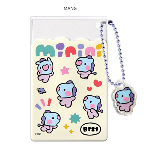 BT21 [ MININI ] CLEAR CARD POCKET