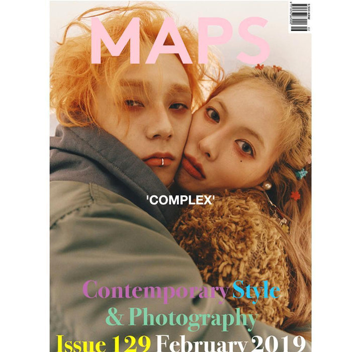 MUSIC PLAZA Magazine 맵스 | MAPS 2019-2 [ COVER- HYUN A, E'DAWN ] KOREA MAGAZINE