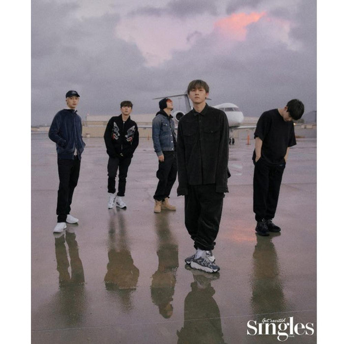 MUSIC PLAZA Magazine 싱글즈 | SINGLES 2019-1 | MONSTA X - STORY | 12 pages KOREA MAGAZINE