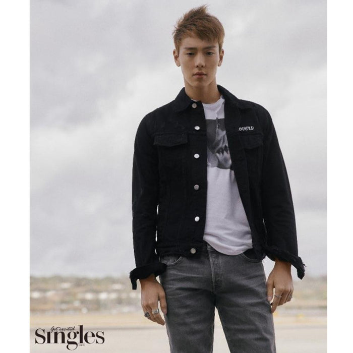 MUSIC PLAZA Magazine 싱글즈 | SINGLES 2019-1 | MONSTA X - STORY | 12 pages KOREA MAGAZINE