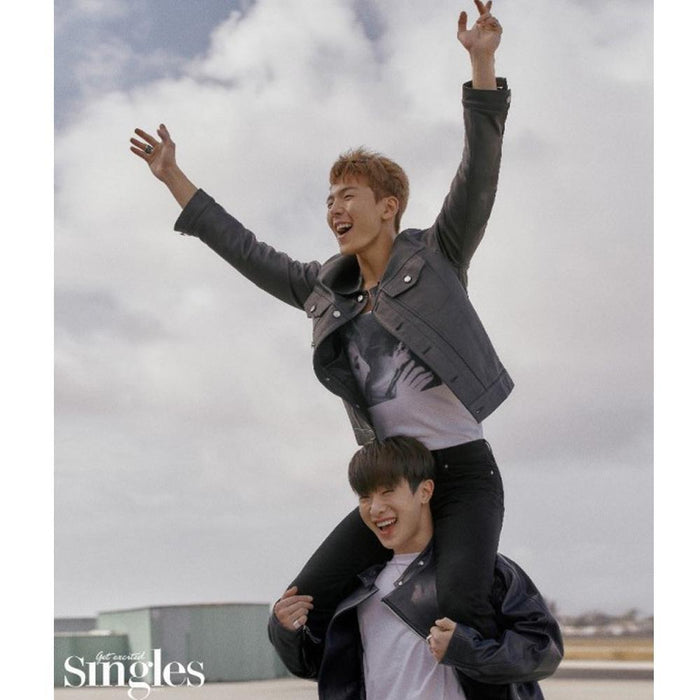 MUSIC PLAZA Magazine 싱글즈 | SINGLES 2019-1 | MONSTA X - STORY | 12 pages KOREA MAGAZINE