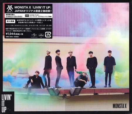 MONSTA X / LIVIN' IT UP / A VER.