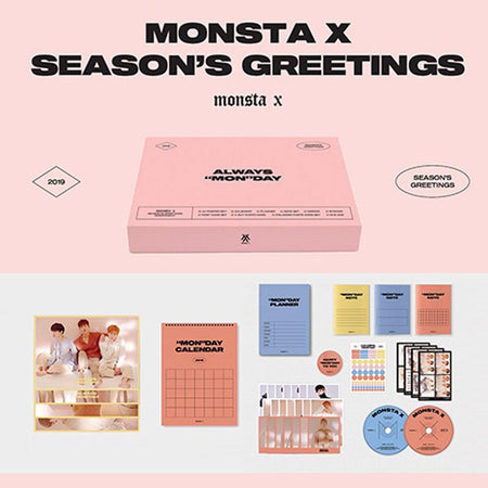 MUSIC PLAZA Photo Book MONSTA X 2019 SEASON'S GREETINGS