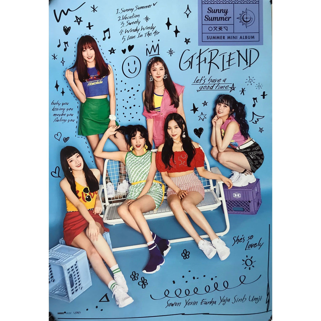 여자친구 | GFRIEND | SPECIAL SUMMER ALBUM [ SUNNY SUMMER ] | POSTER ONLY