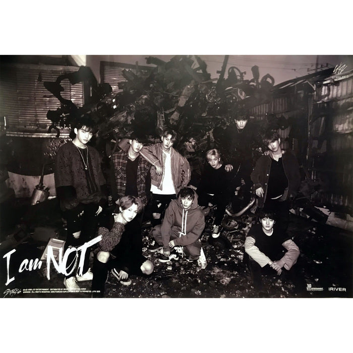 MUSIC PLAZA Poster 스트레이키즈 | Stray kids | I AM NOT | POSTER