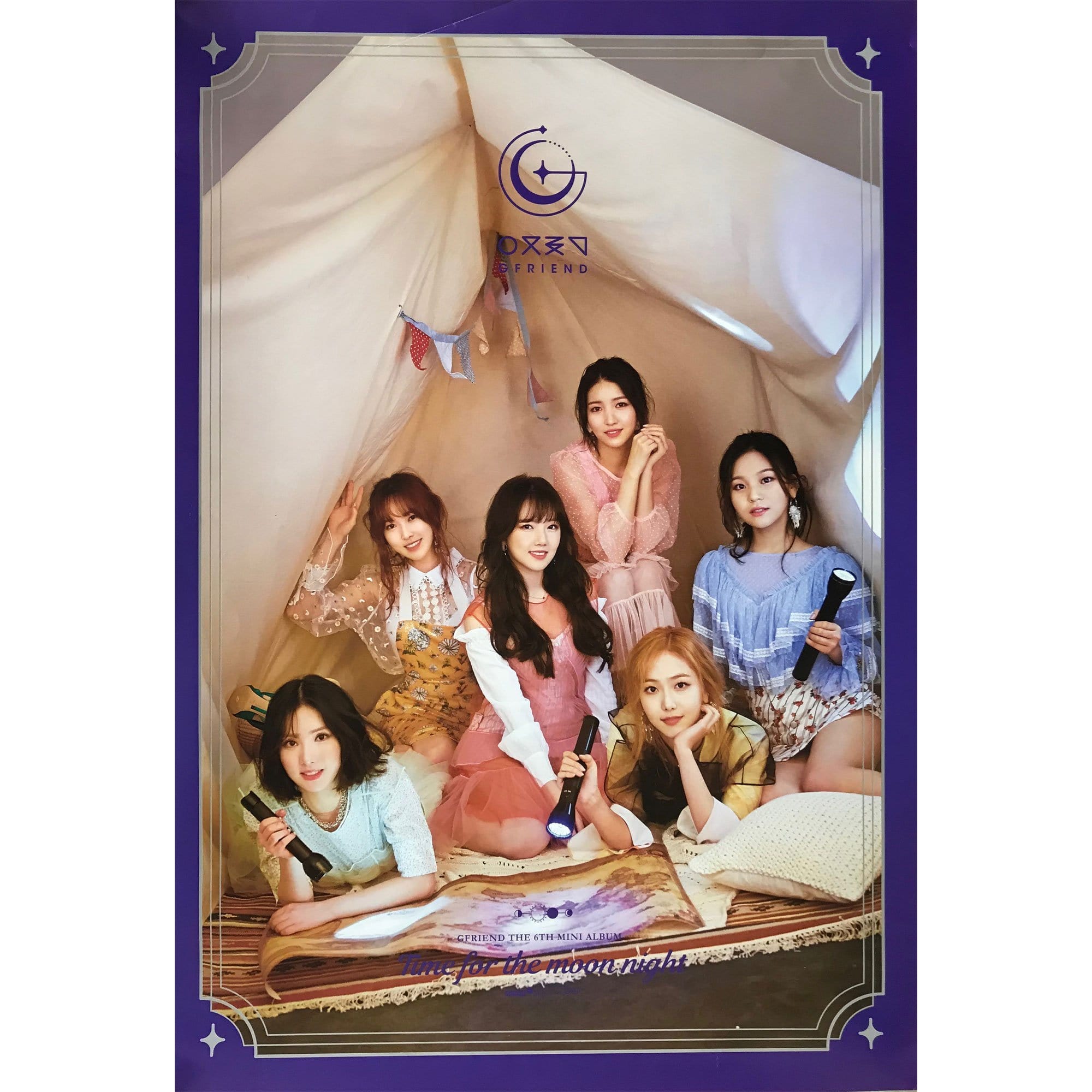 여자친구 | GFRIEND | 6TH MINI ALBUM [ TIME FOR THE MOON NIGHT ] | POSTER ONLY